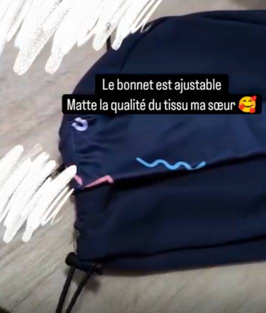 Bonnet piscine ajustable